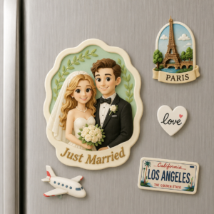 3D Custom Cartoon Fridge Magnet - view 1