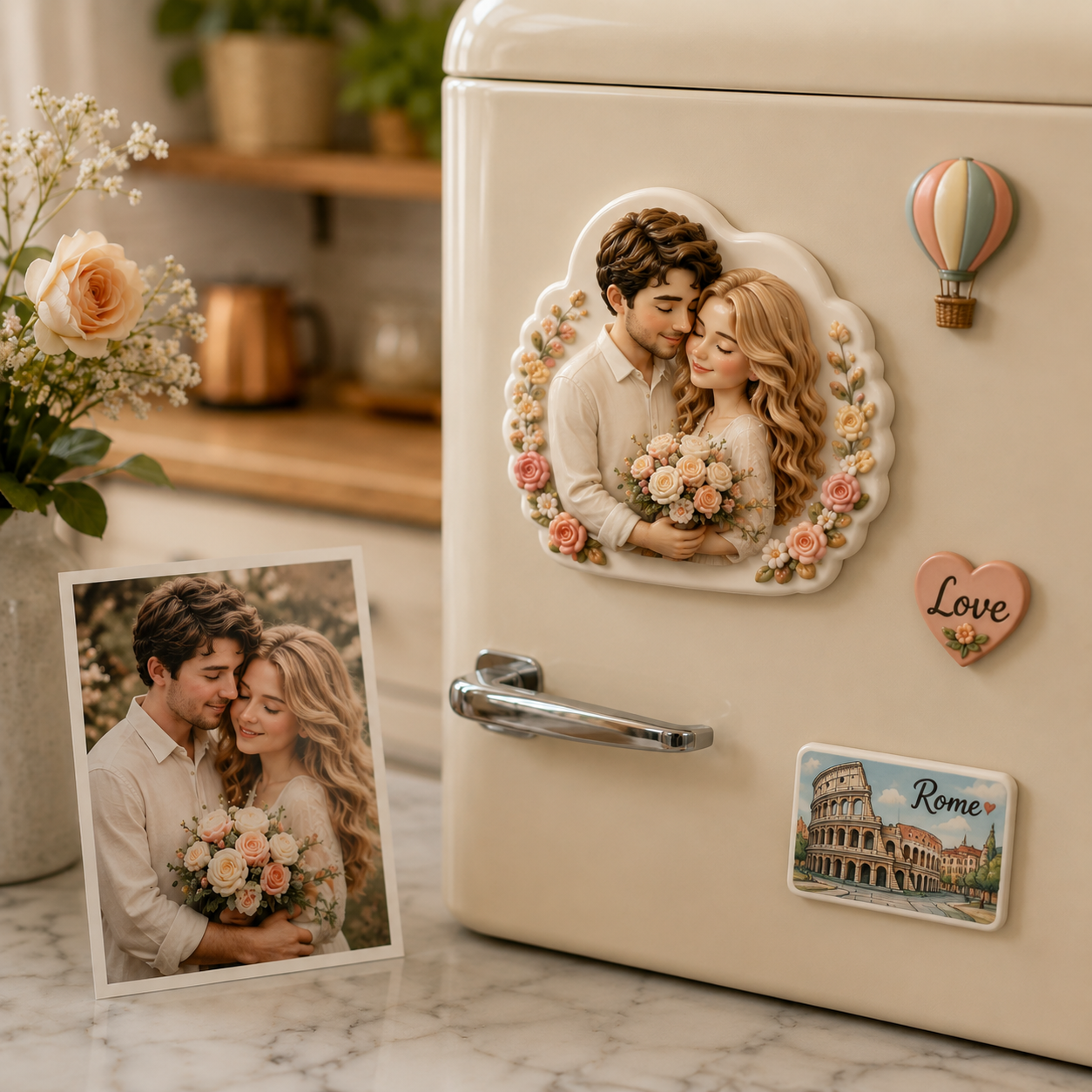 3D Custom Cartoon Fridge Magnet - view 3