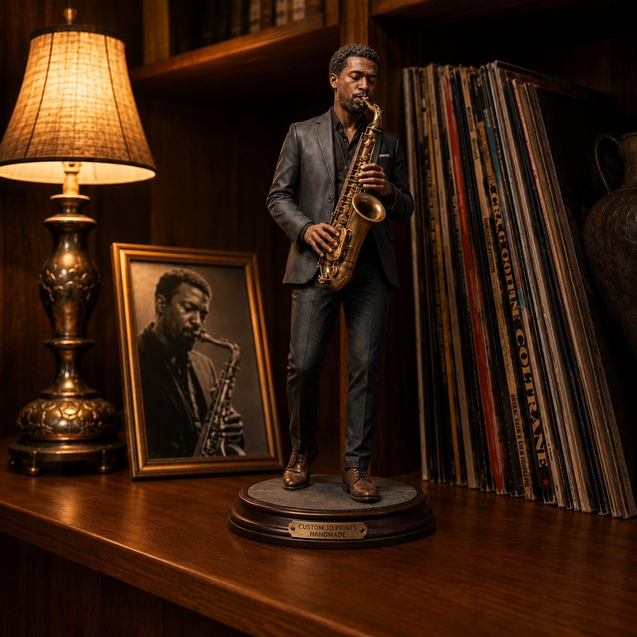 Custom 3D Printed Figurine - view 4