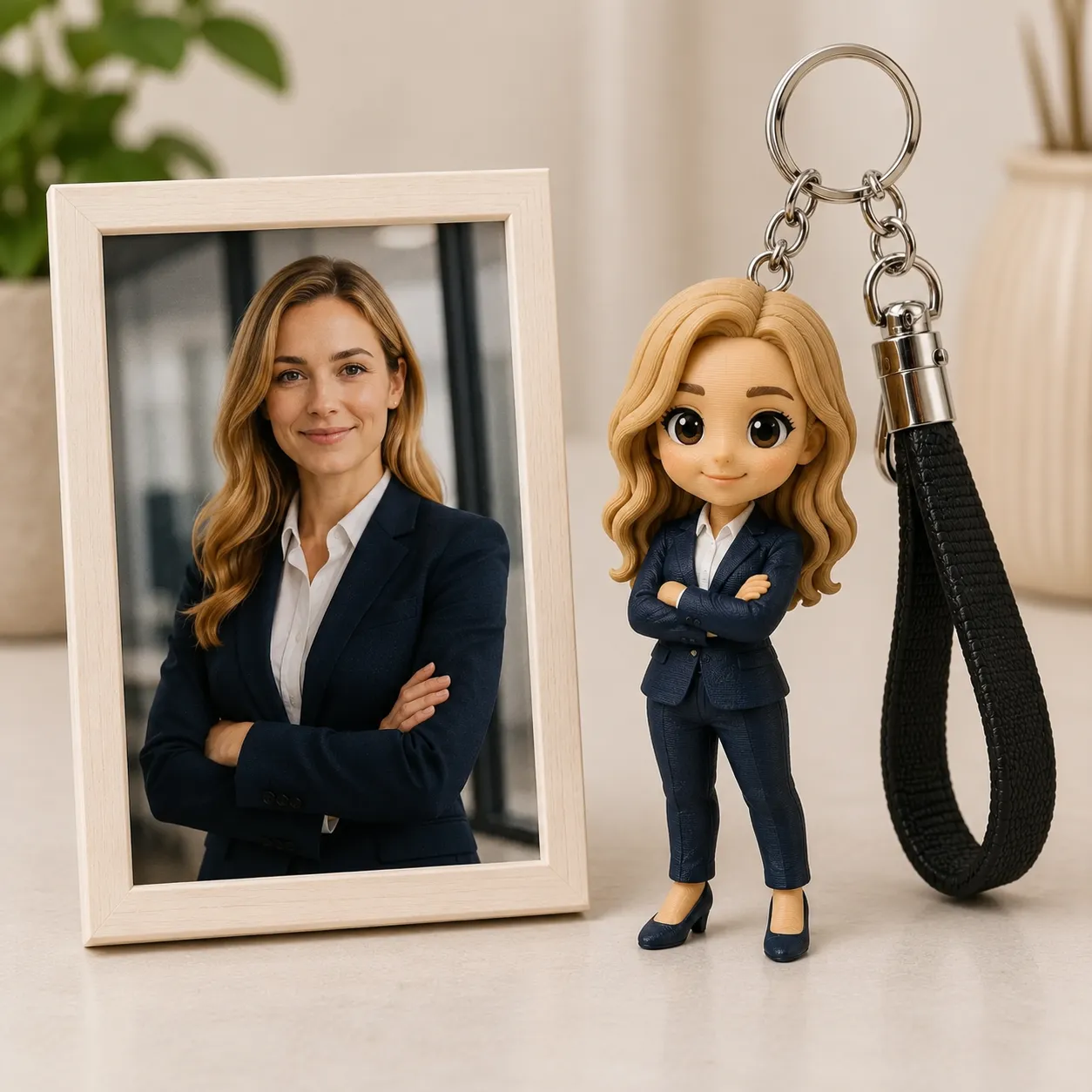 Personalized 3D Embossed Keychain - Image 4