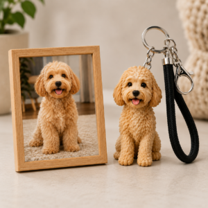 Personalized 3D Embossed Keychain - Image 7