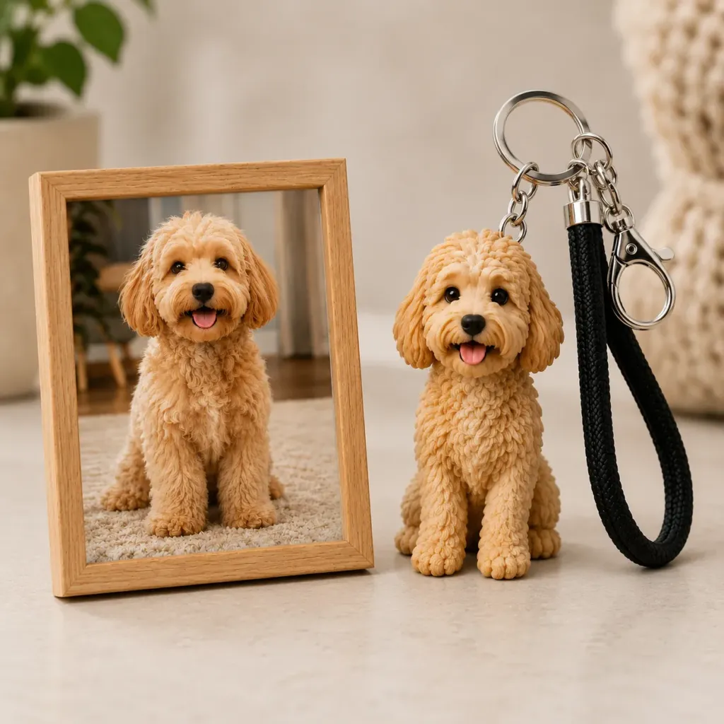 Personalized 3D Embossed Keychain - Image 7