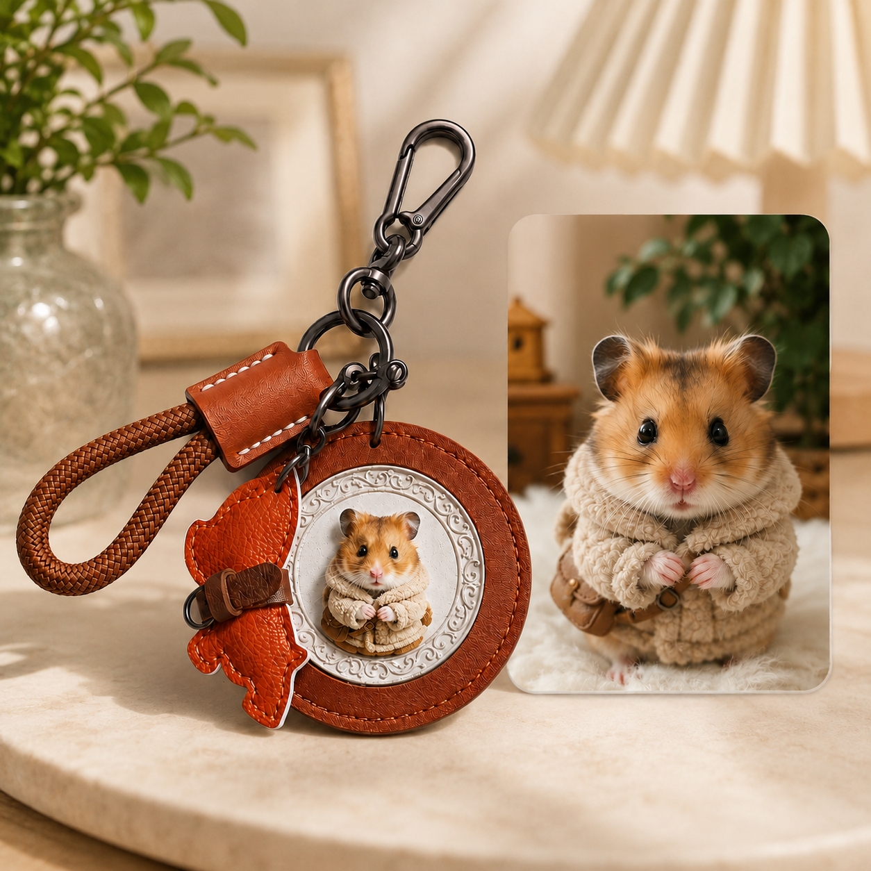 Pet Memorial 3D Embossed Keychain - view 5