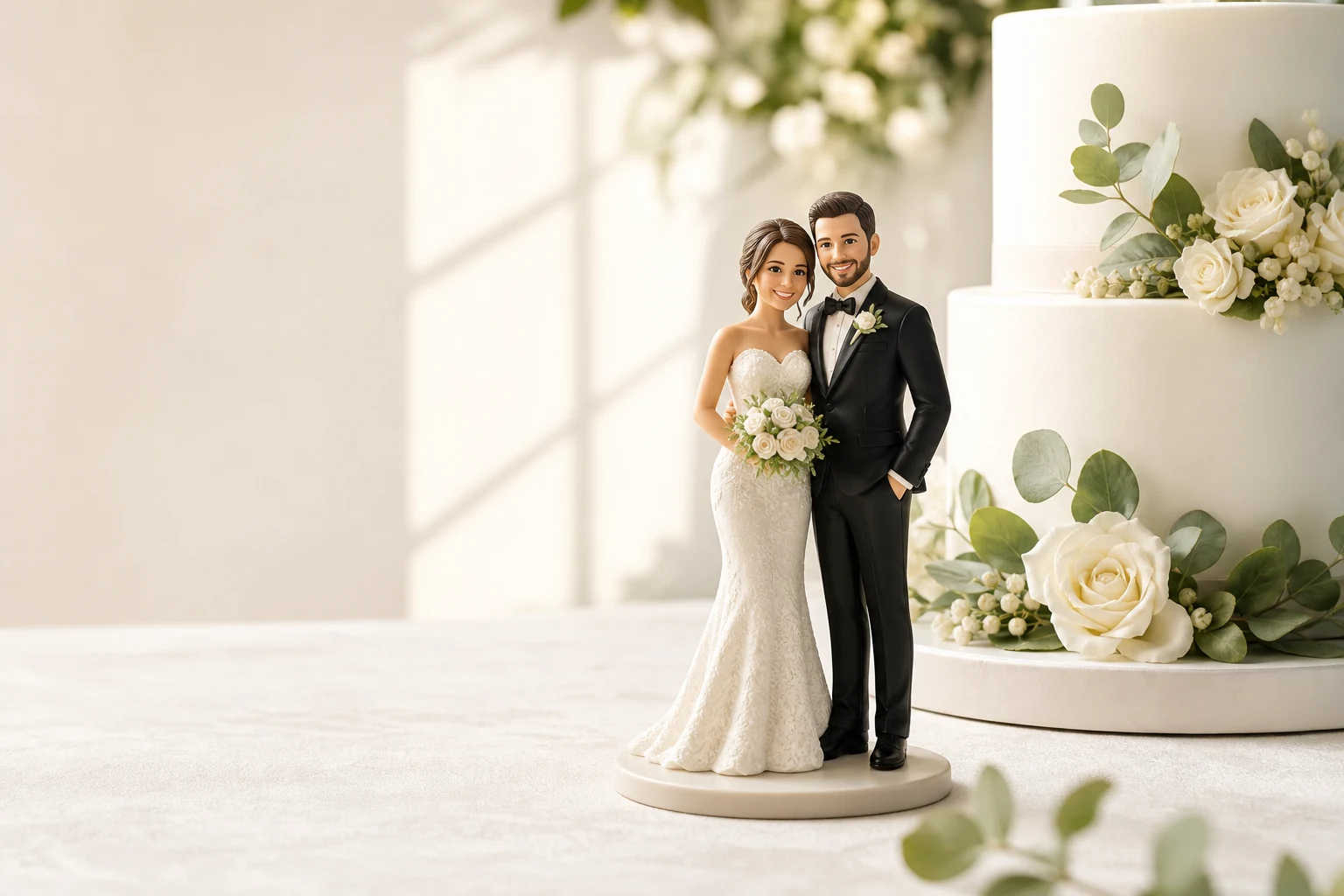 3D Wedding Cake Toppers: How to Choose a Personalized Couple Figurine