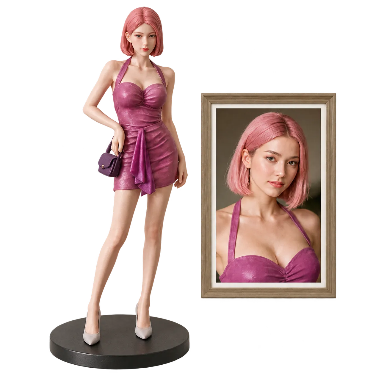 Custom 3D Miniature Mini Me Figurine from Photo