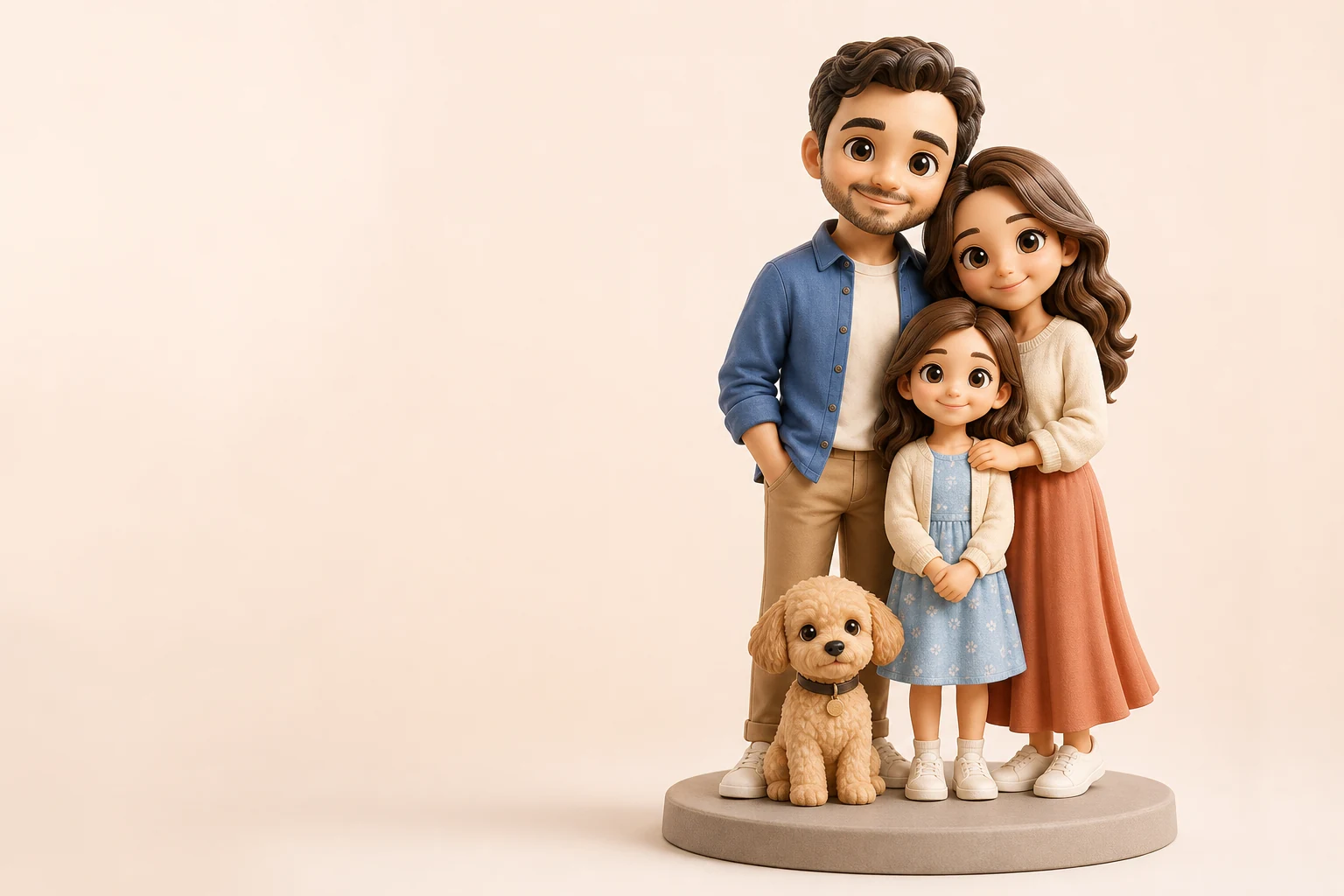 Custom 3D Family Figurines: Planning Photos, Poses and Group Details