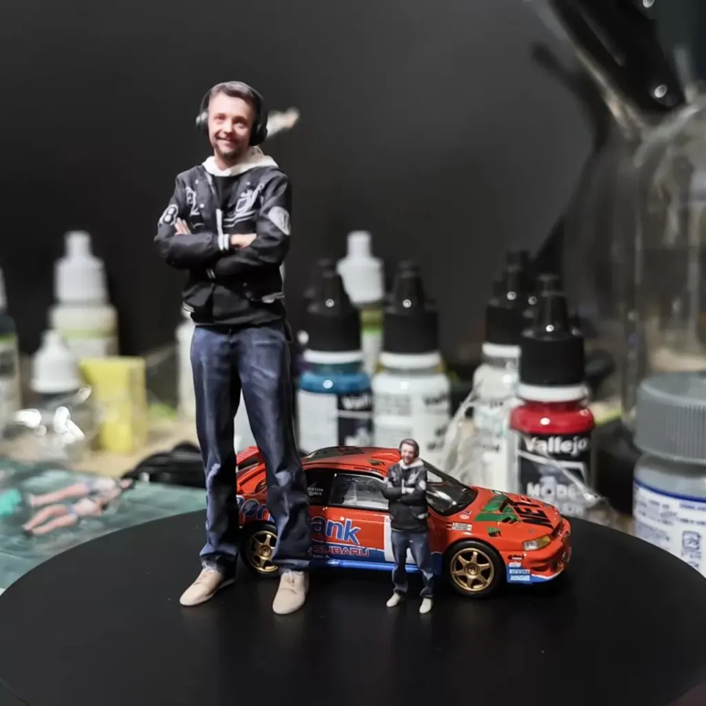 Custom 3D Miniature Figure from Photo – Personalized Mini Me Figurine