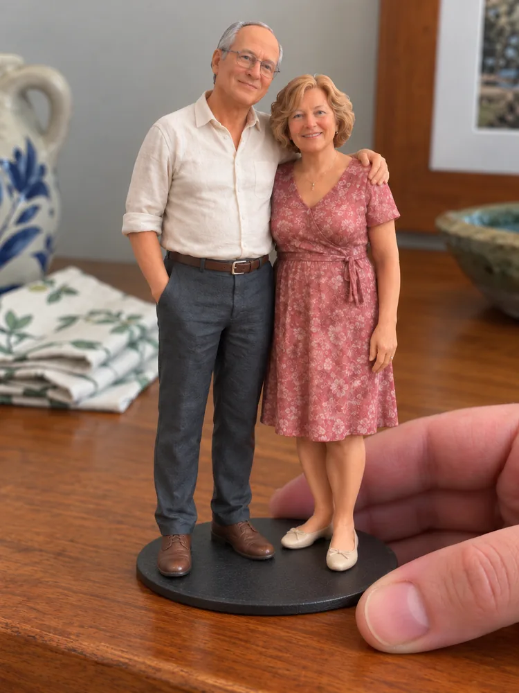 Figurine — Still side by side.