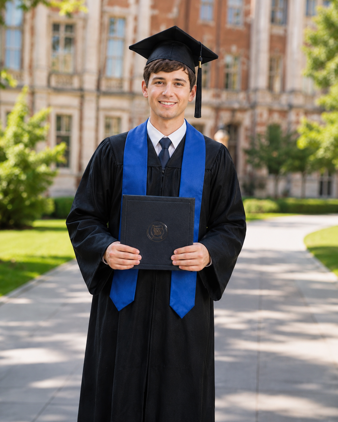 How Figmo Turned His Graduation Photo Into a Keepsake His Parents Could Keep Forever process image 2 showing the custom keepsake creation